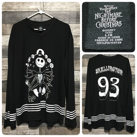 Disney Shirts Disney The Nightmare Before Christmas Jack